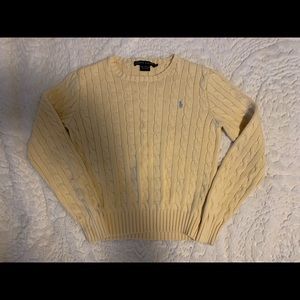 Ralph Lauren polo yellow sweater
